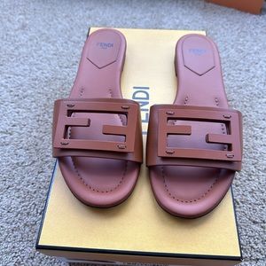 Fendi Baguette Motif Sandal